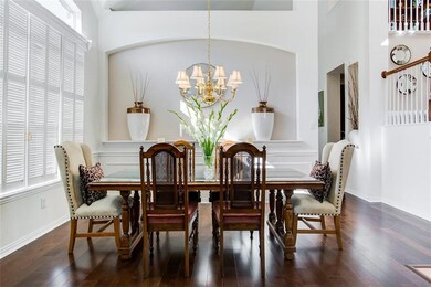 Picture perfect! The Formal Dining Room is breatht