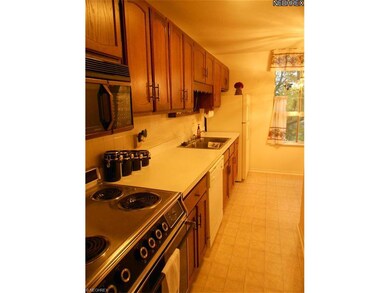 Nice, applianced kitchen with new flooring!