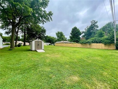 Looking from the back of the lot to the front.