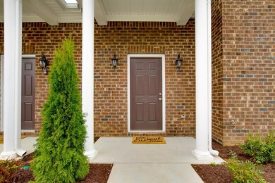 Front Door with Covered Porch 
