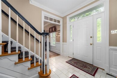 Open Foyer with Lots of Natural Light