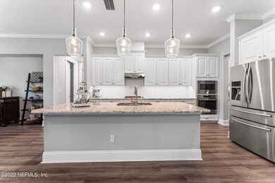 Large kitchen island
