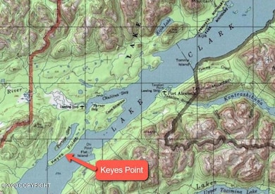 Keyes Point Location Map
