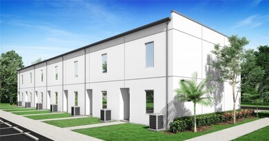 Back side of the 7 unit complex-each individual unit will have their own fenced in patio.