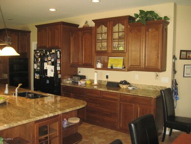 Beautiful wood cabinetry
