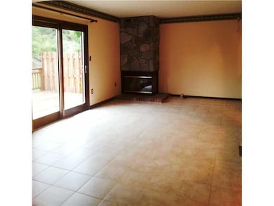 Living Room. Open living room/dining room features