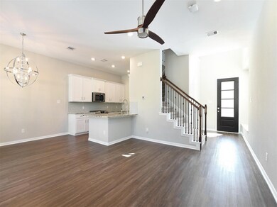 Large downstairs living area, open floor plan, eas