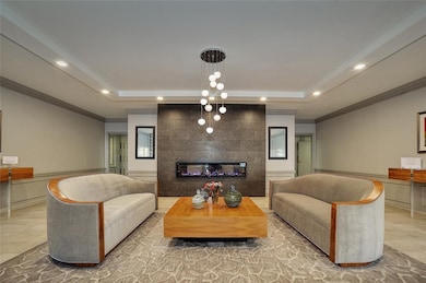 Entrance area of building