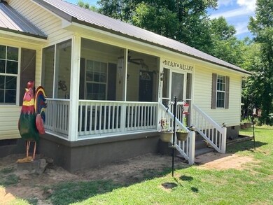 Screened front Porch