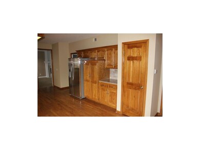 Pantry with roll outs and brand new top of the lin