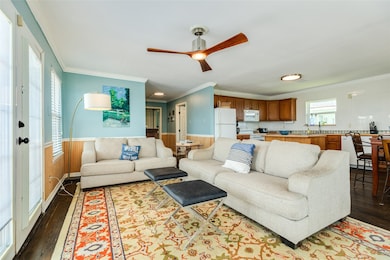 Large and inviting living space.