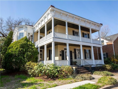 Upper & Lower Front Porches
