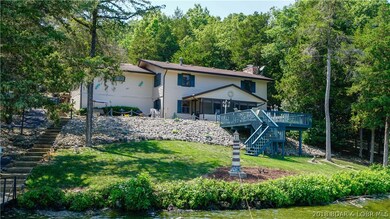 Back of house from dock