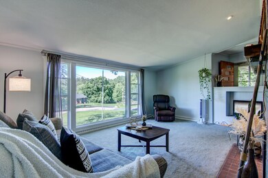 Upstairs living room.