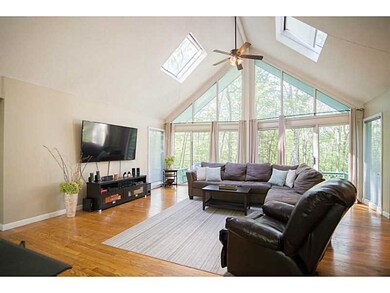 Den/Family/Great Room. floor to ceiling windows