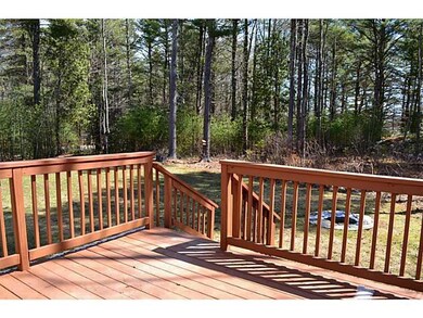 Patio/Deck. Abuts a 70+acre parcel.