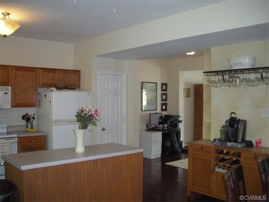 View of kitchen from eat-in area