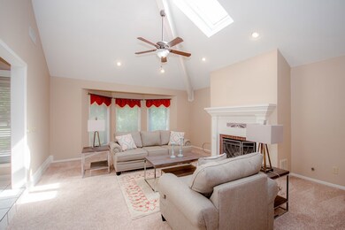 lots of natural light with windows and skylight