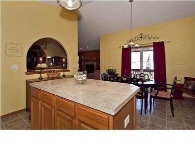 View of Dining/Living from Kitchen