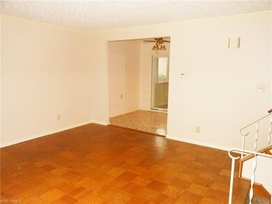 Living room opens to dinette/Kitchen area.