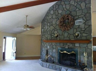 Gorgeous river rock fireplace