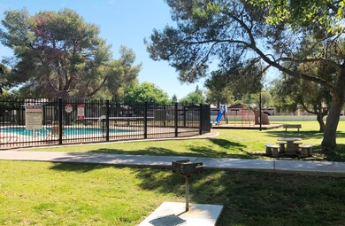 Community area and playground