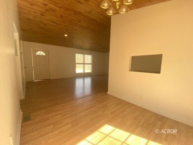 Dining room into living room