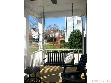 Porch - Rocking swing front porch