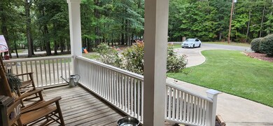 Covered front porch