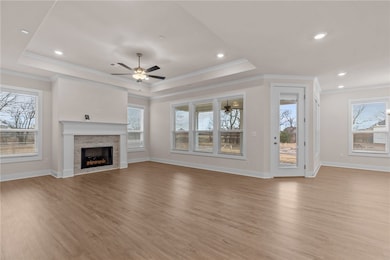 Stock photo, home will look similar.