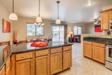 Kitchen with View of Dining Area