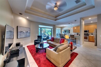 Great Room Opens Seamlessly into Gourmet Kitchen a