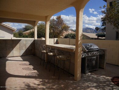 backyard barbeque and bar
