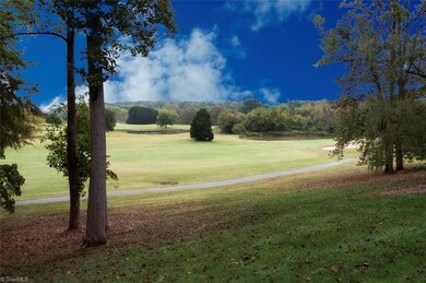 View of the golf course from the back yard