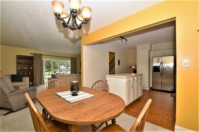 Dining room looking into the kitchen and living ro