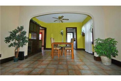 Dining Room. view from living room to dining room