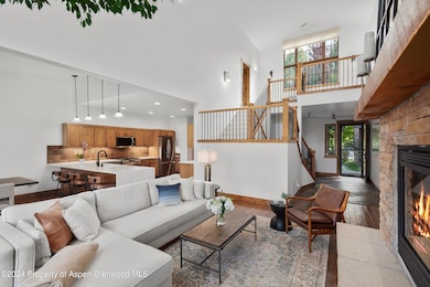 Living room to kitchen