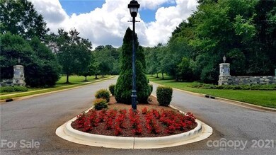 Landscaped Community Entrance