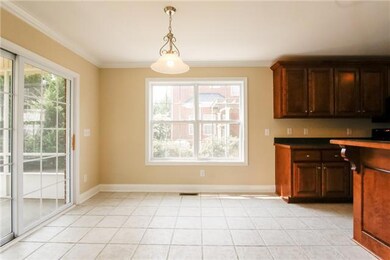 Nice eat in area in the kitchen with access to the screened in porch