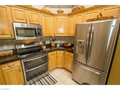 Lots of cupboards and durable Ceramic Tile.