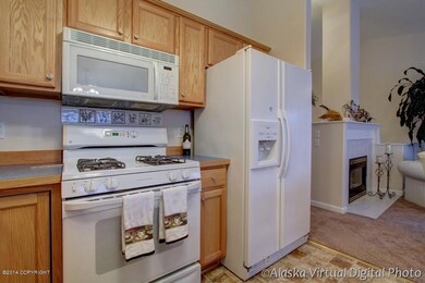 Gas Stove in Kitchen