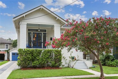 Great porch- also storage under the porch.