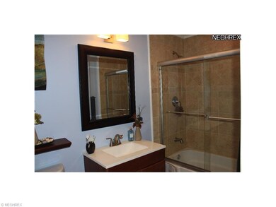 Full guest bath, near living space and bedrooms