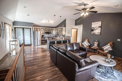 Family Room looking toward Kitchen