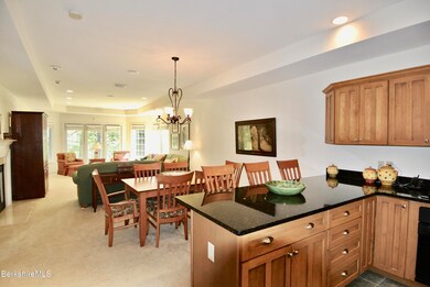 Kitchen to living area