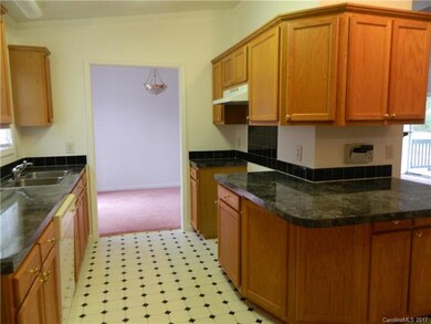Dining Room has sliding glass door that leads to b
