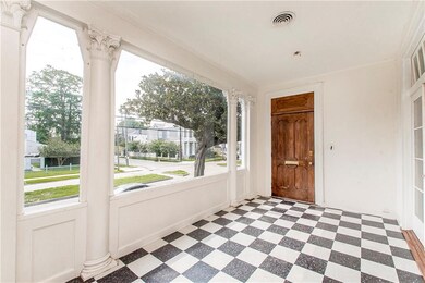 Sun room upon entering
