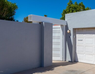 Courtyard & Frond door entrance