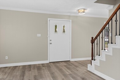 Front door view from dining / living room.