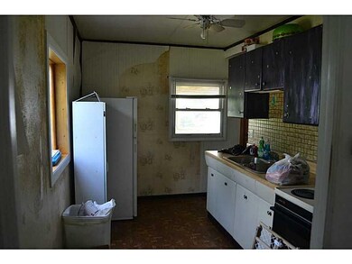 Cafeteria/Kitchen. kitchen needs some TLC but is f